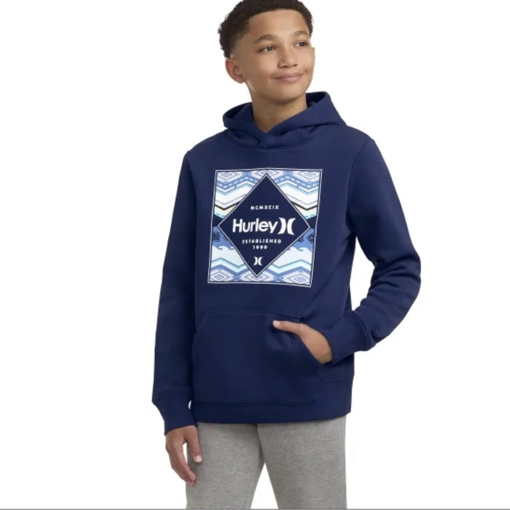 Hurley Youth Pullover Hoodie Size Xl 18 -20 New